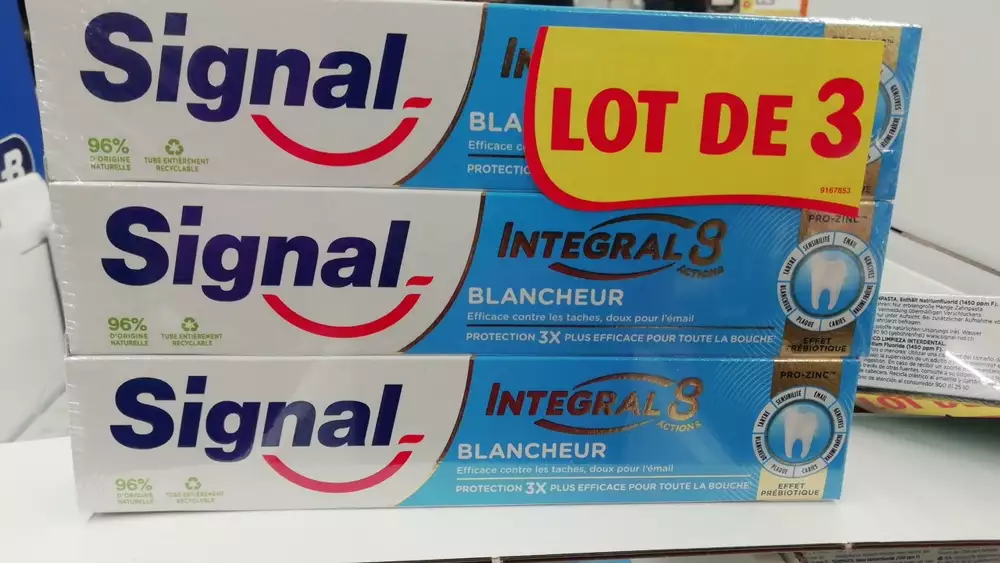 SIGNAL - Integral 8 blancheur - Dentifrice