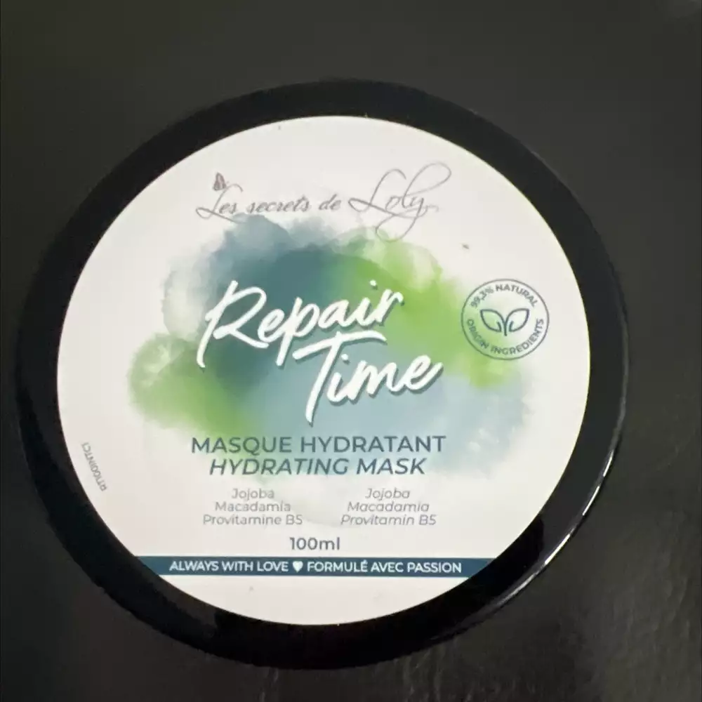 LES SECRETS DE LOLY - Repair time - Masque hydratant
