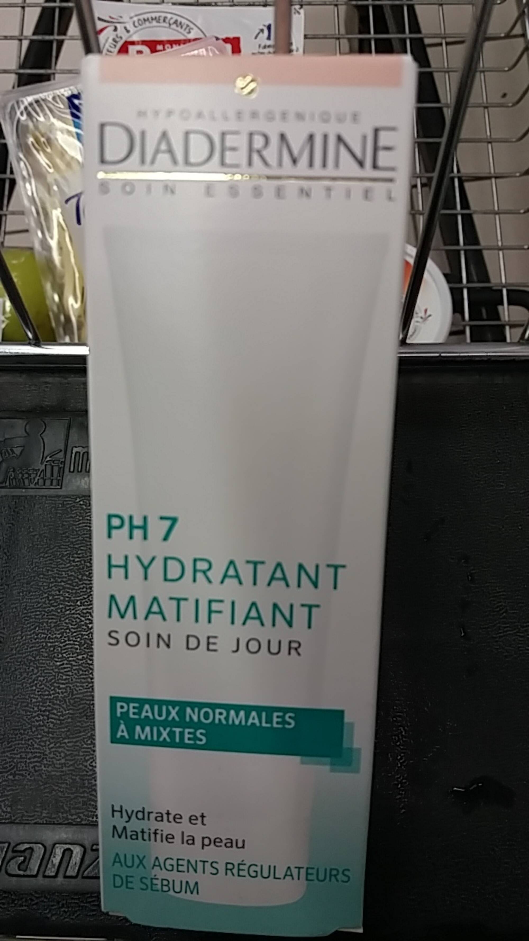 Soin de jour hydratant PH7, peaux normales ou mixtes