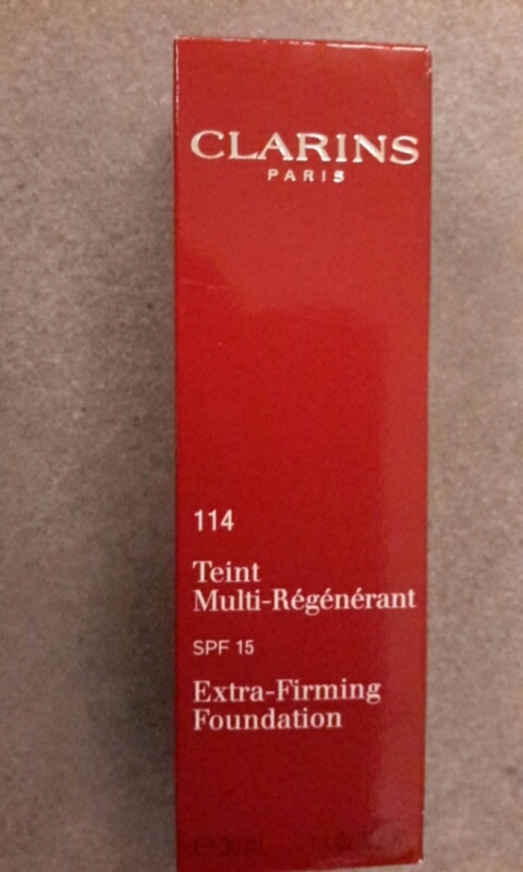 CLARINS - Teint Multi-Régénérant SPF 15 - 114