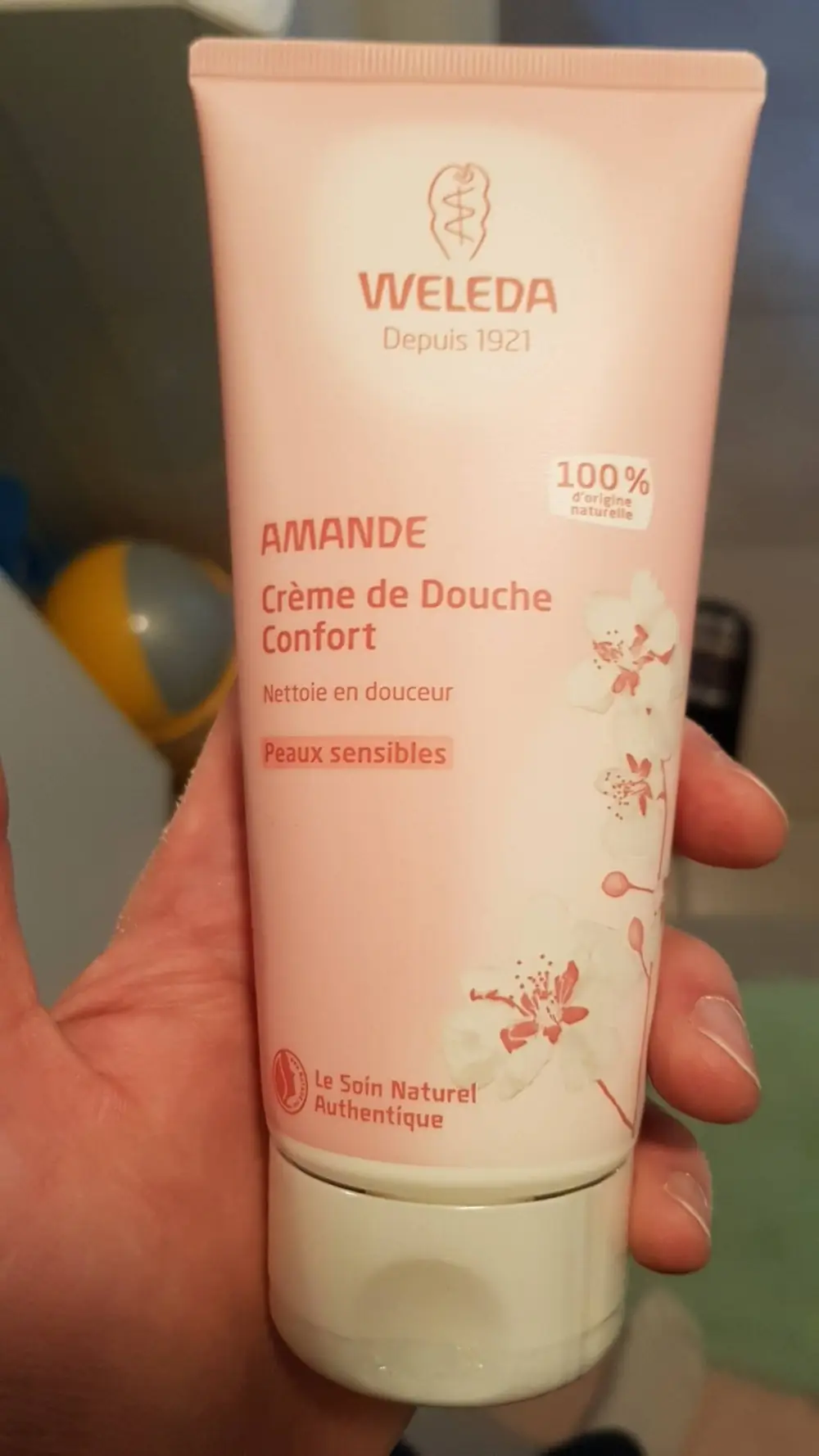 WELEDA - Crème de douche confort à l'amande peaux sensibles