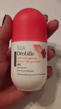 SOOA - Déobille - anti-transpirant 48h à l'extrait de grenade