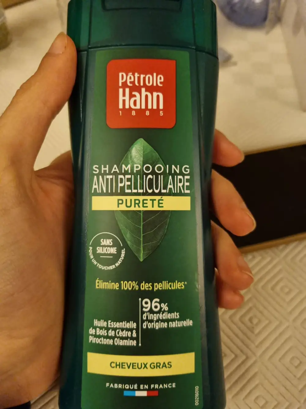 PÉTROLE HAHN - Shampooing anti-pelliculaire pour cheveux gras