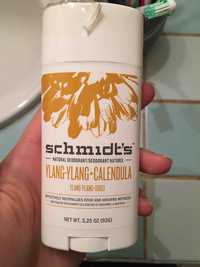 SCHMIDT'S - Déodorant Naturel - Ylang-Ylang + Calendula