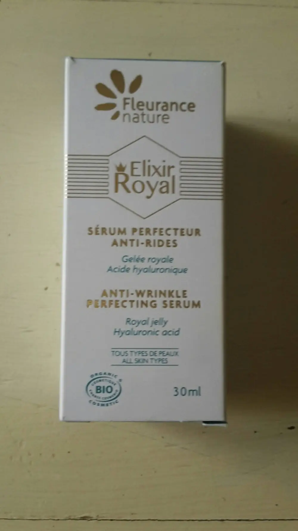 FLEURANCE NATURE - Elixir royal - Sérum perfecteur anti-rides