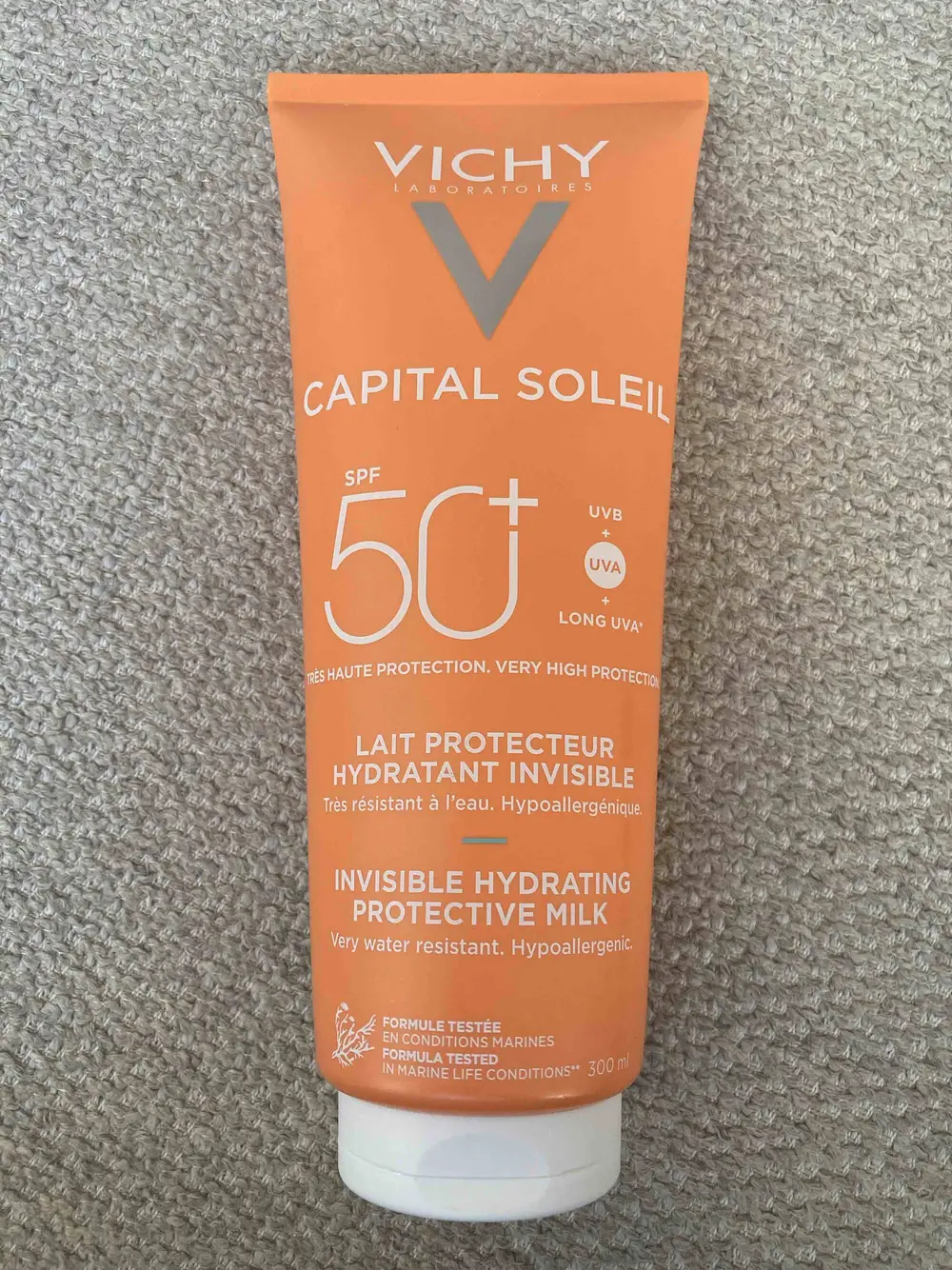 VICHY - Capital idéal soleil SPF 50+ - Lait hydratant fraîcheur