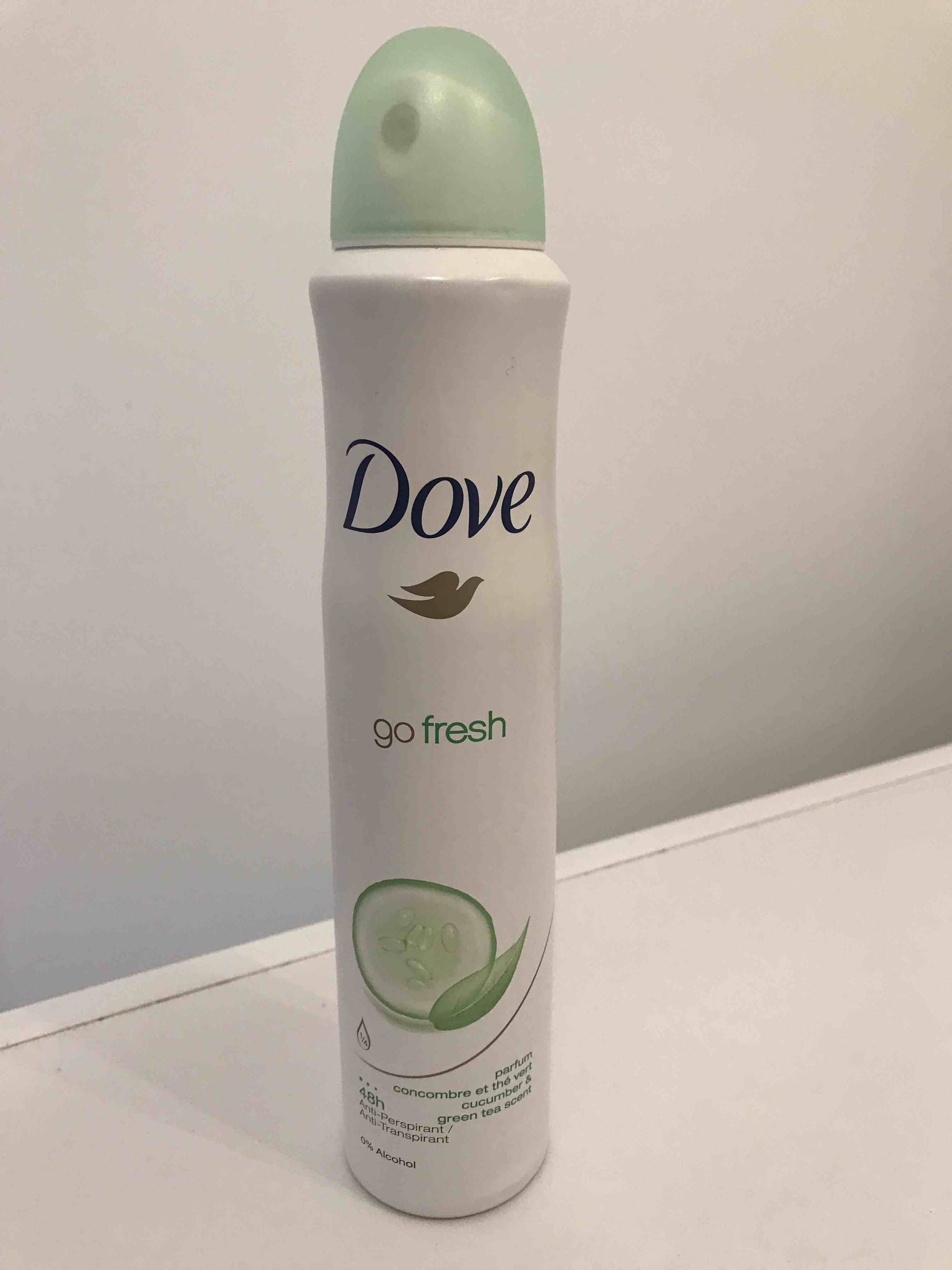 DOVE - Go Fresh - Parfum concombre et thé vert