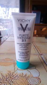 VICHY - Pureté thermale 3 en 1 - Démaquillant peau et yeux