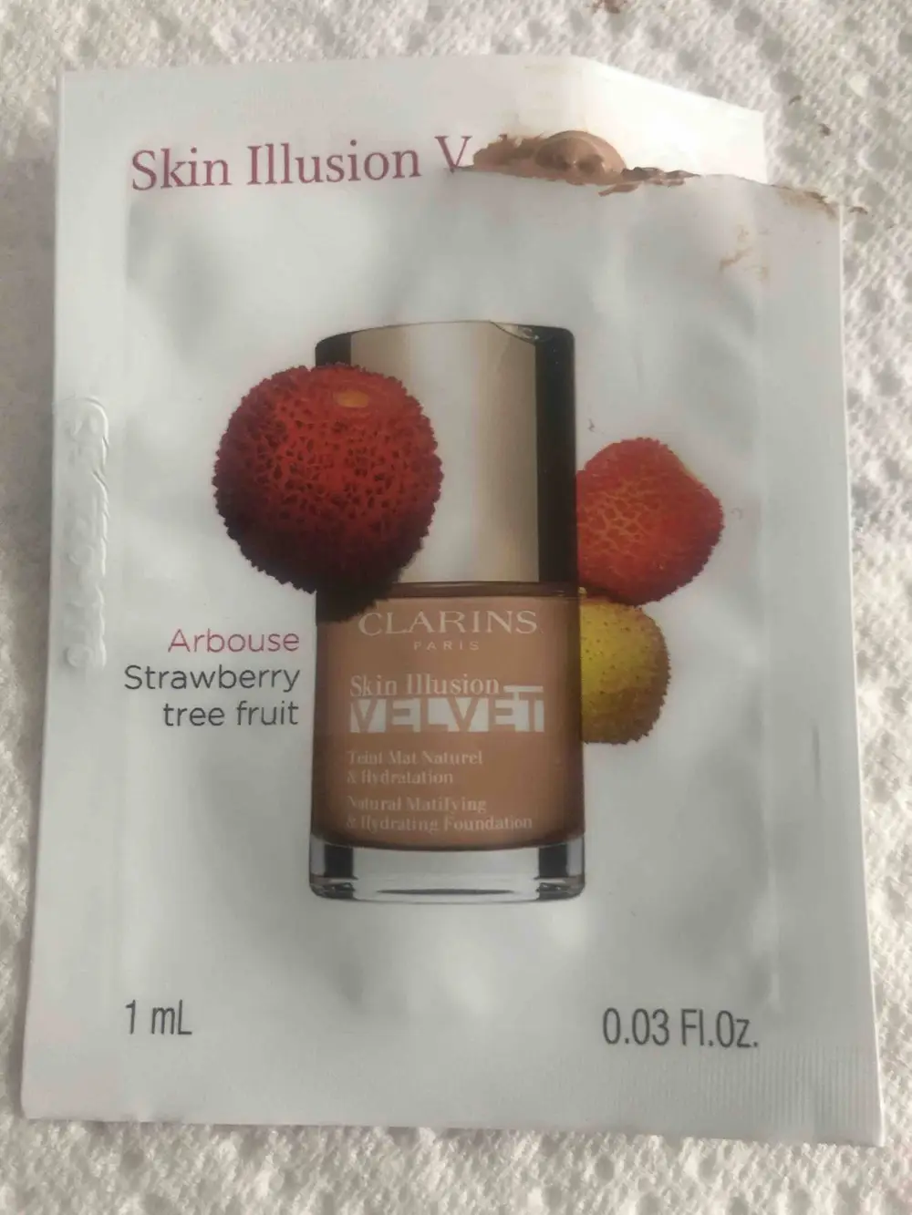 CLARINS - Skin illusion velvet - Teint mat naturel & hydratation