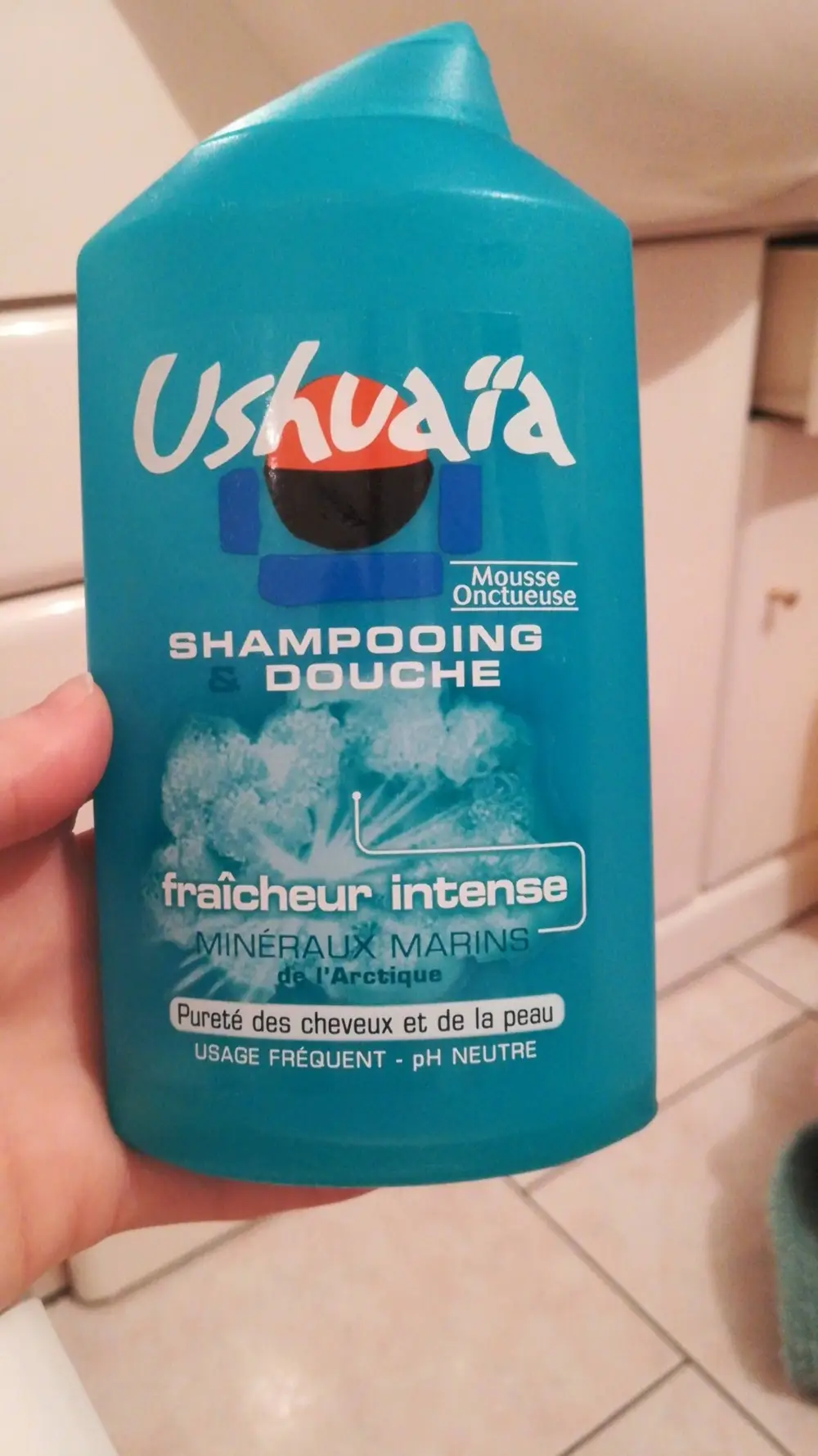 USHUAÏA - Shampooing douche - Minéraux marins 