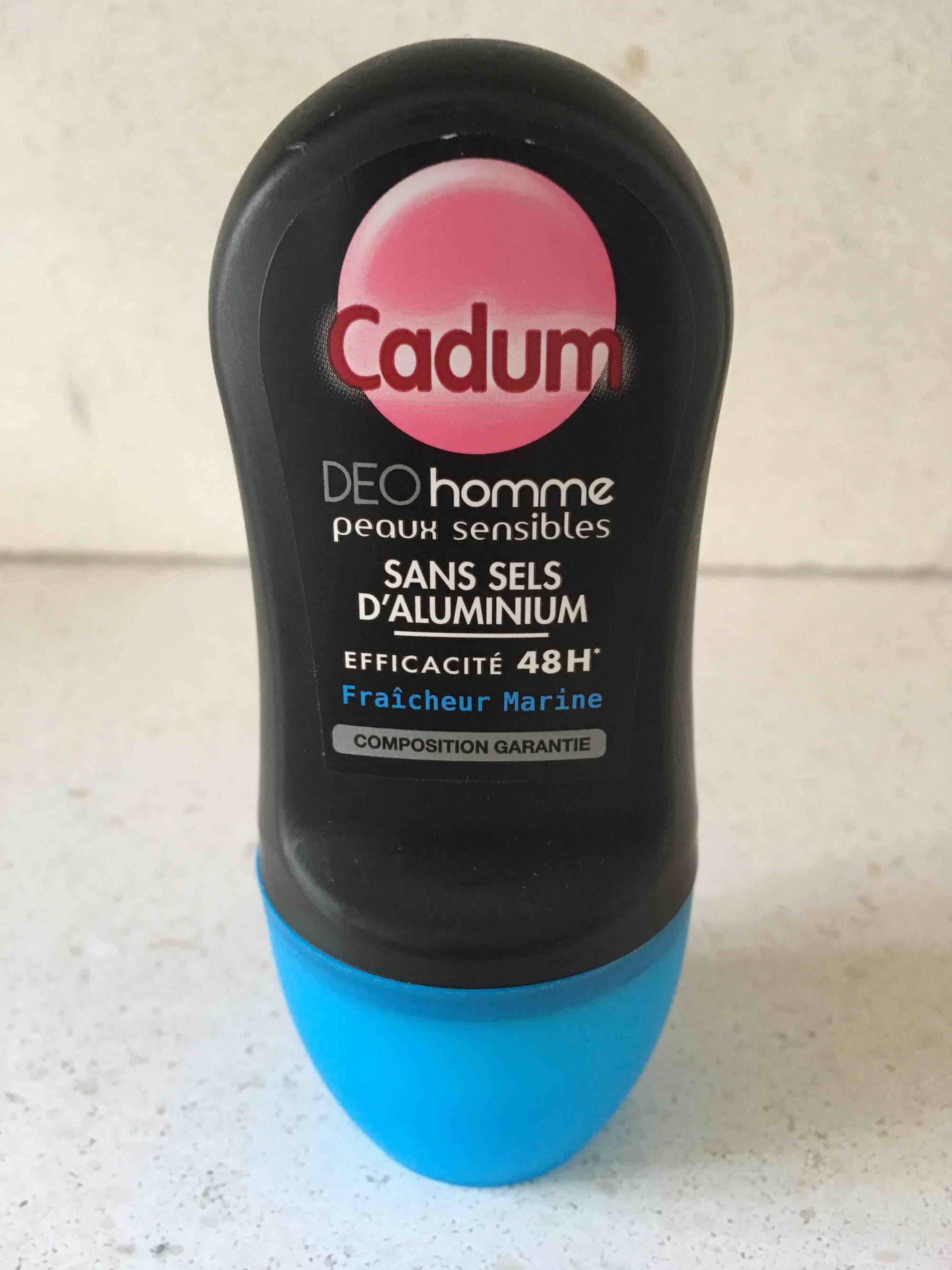 CADUM - Déo homme sans sels d'aluminium fraîcheur marine