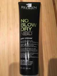 REDKEN - No blow dry - Airy cream for fine hair