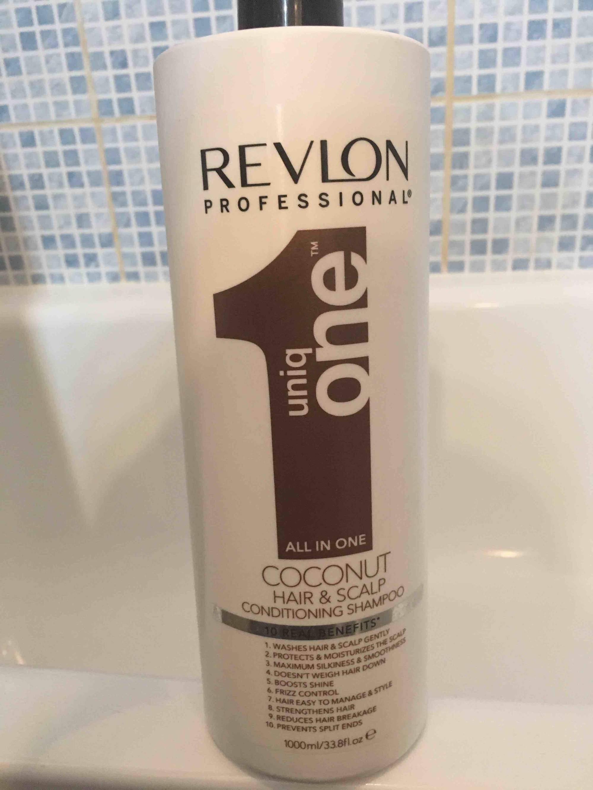 REVLON PROFESSIONNAL - Uniq one - Coconut hair & scalp - Conditioning shampoo 