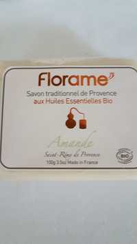 FLORAME - Amande - Savon traditionnel de Provence