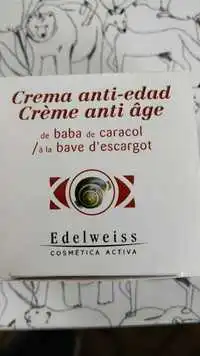 API-NATURE - Bave d'escargot - Crème anti-âge 