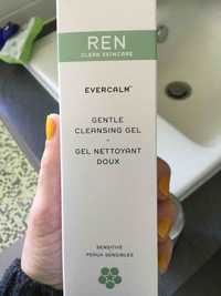 REN - Evercalm - Gel nettoyant doux peaux sensibles