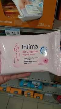 INTIMA - Lingettes - hygiène intime à l'extrait d'Hamamélis