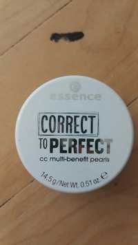 ESSENCE - Correct to perfect - Cc multi-benefit pearls