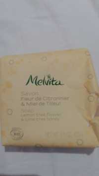 MELVITA - Savon fleur de citronnier & miel de tilleul