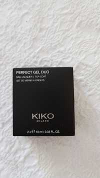 KIKO - Perfect gel duo - Set de vernis à ongles