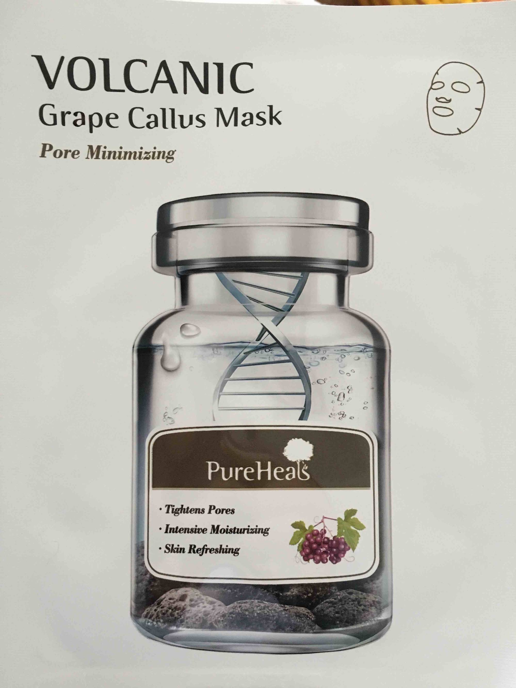 PUREHEALS - Volcanic - Grape callus mask