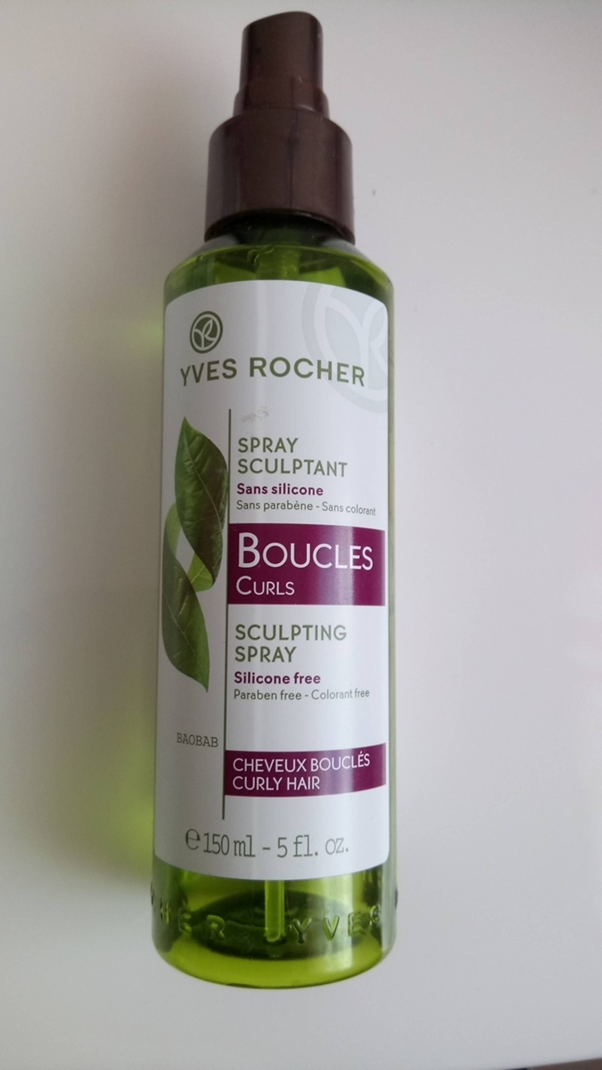 YVES ROCHER - Spray sculptant cheveux bouclés 