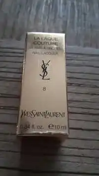 YVES SAINT LAURENT - La laque couture - Vernis à ongles 8