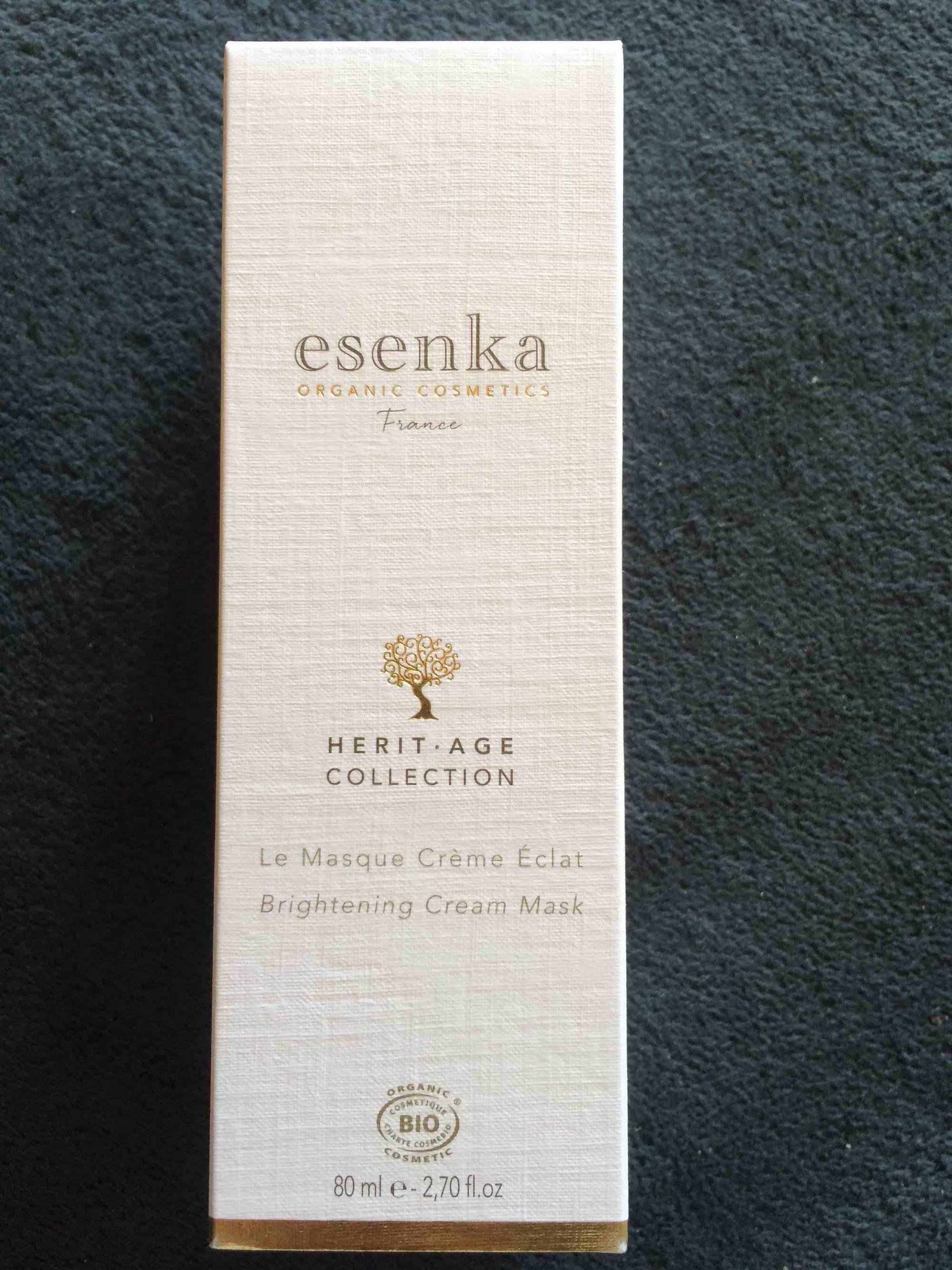 ESENKA - Le Masque crème éclat