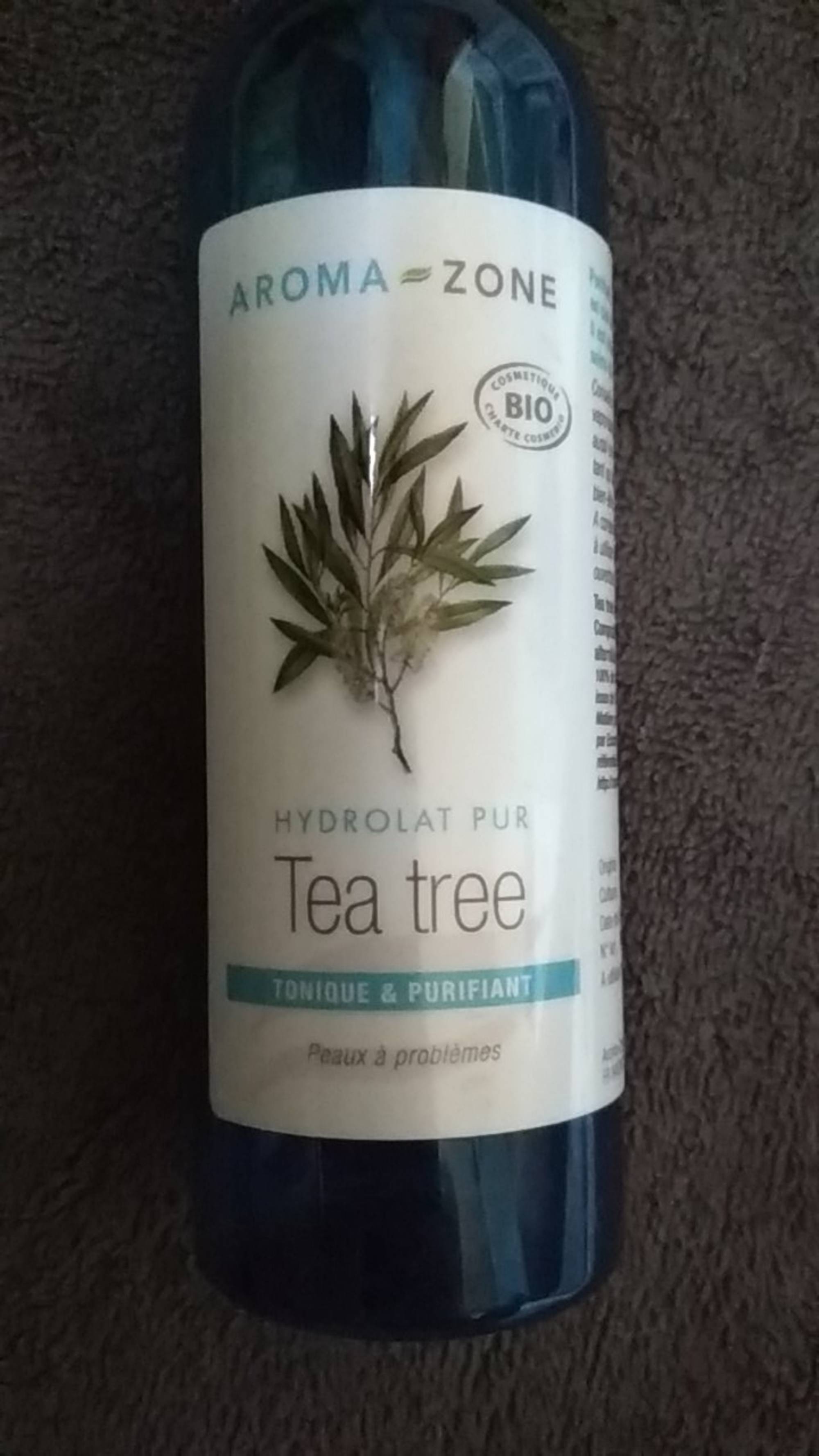 Composition AROMA-ZONE Hydrolat pur tea tree tonique et purifiant