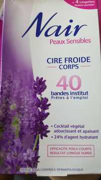 NAIR - Cire froide corps
