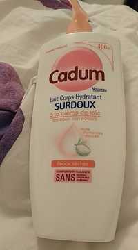 CADUM - Lait corps hydratant surdoux à la crème de talc