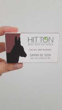 HITTON - Cacao macadamia - Savon de soin