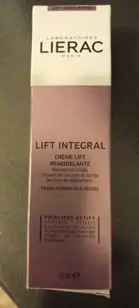 LIÉRAC - Lift integral - Crème lift remodelante