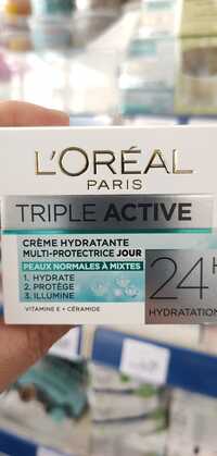 L'ORÉAL - Triple active - Crème hydratante multi-protectrice