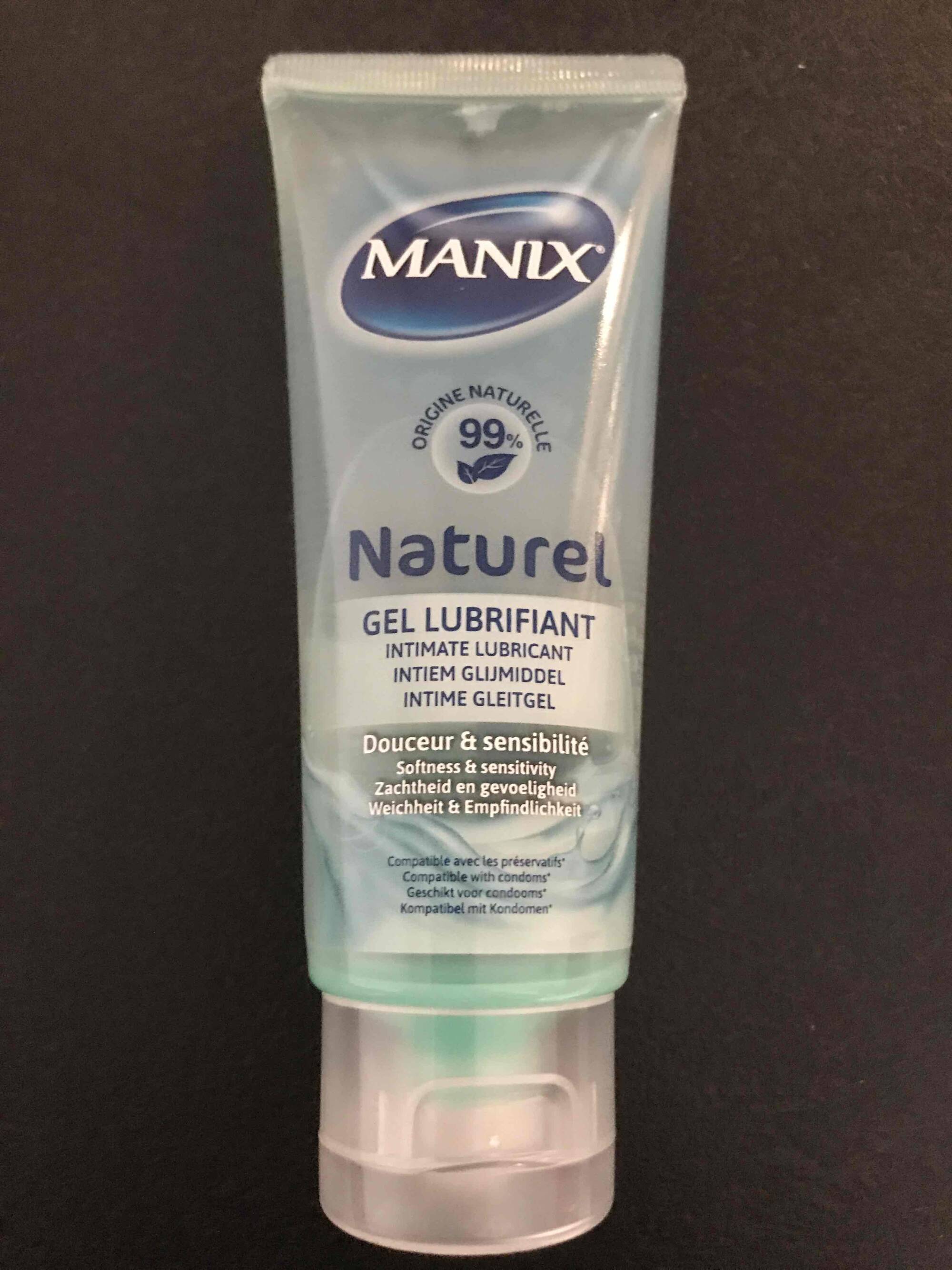 MANIX - Naturel - Gel lubrifiant naturel 