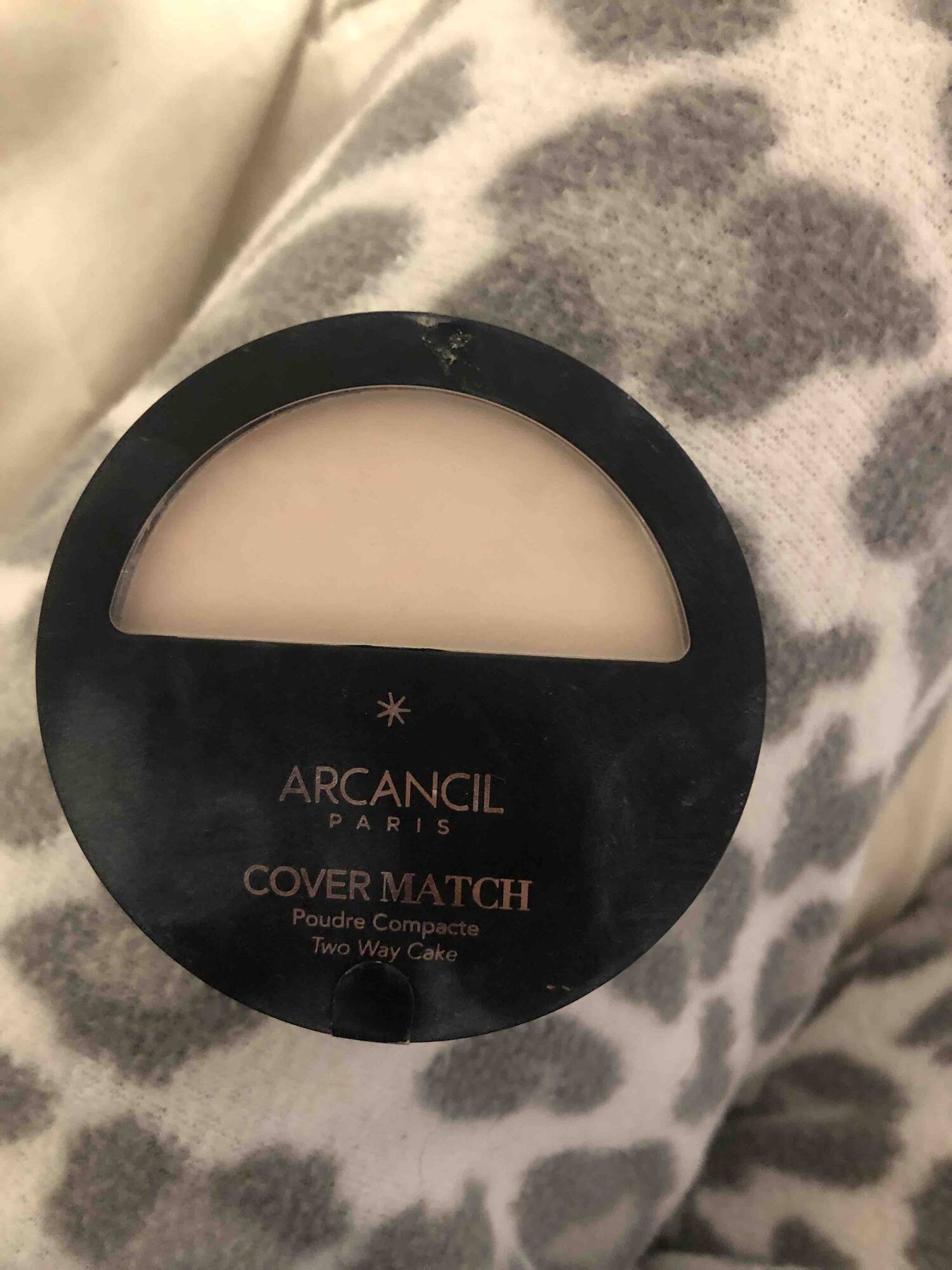 ARCANCIL - Cover match - Poudre compacte 110 clair
