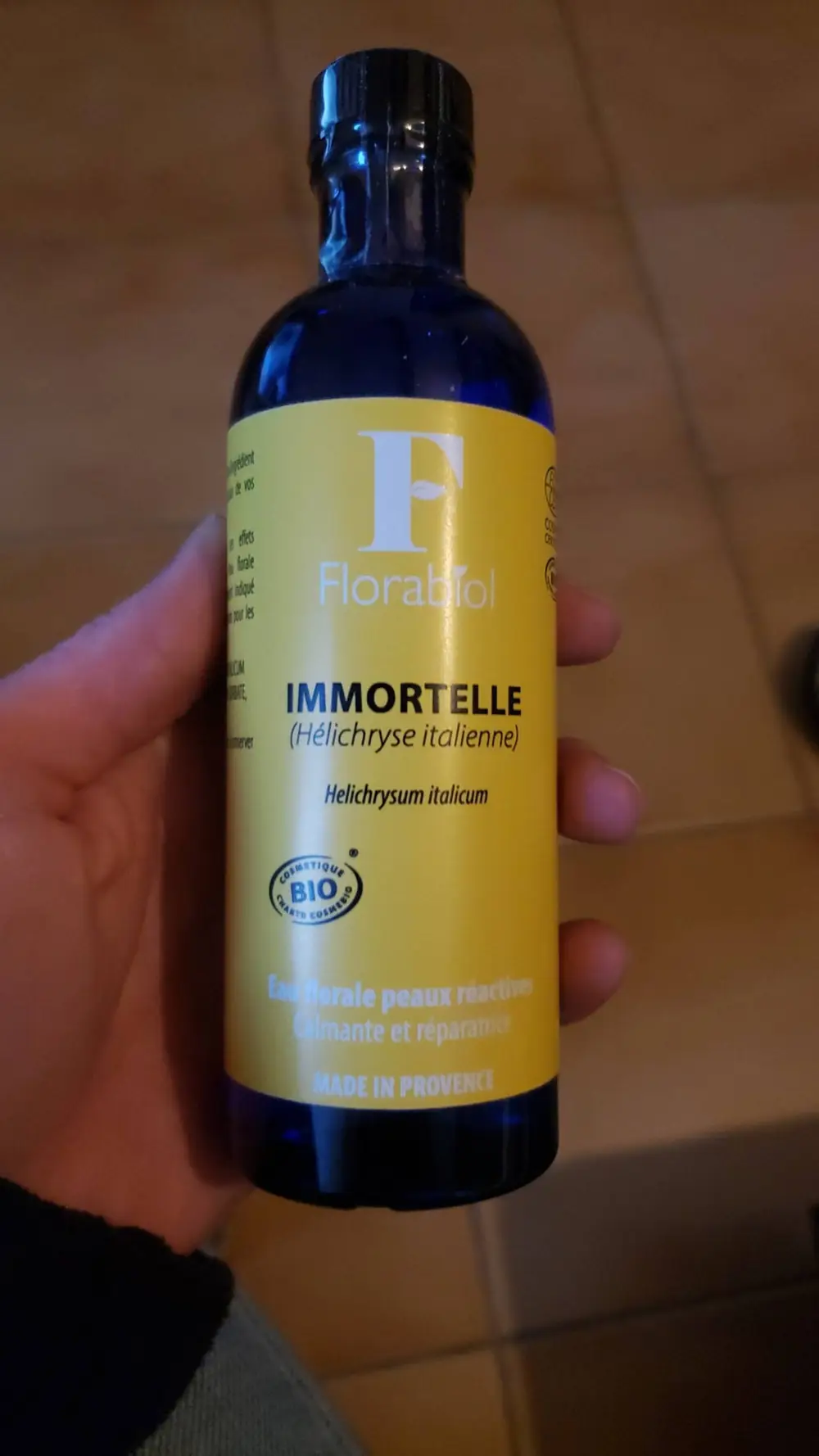 FLORABIOL - Immortelle - Eau florale peaux réactives