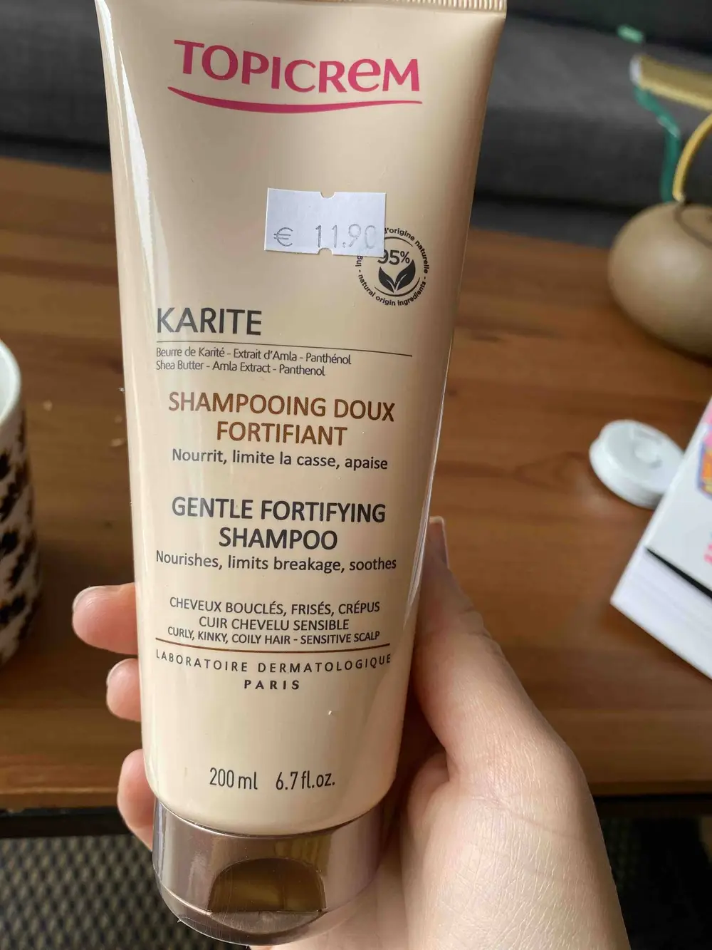 TOPICREM - Karité - Shampooing doux fortifiant