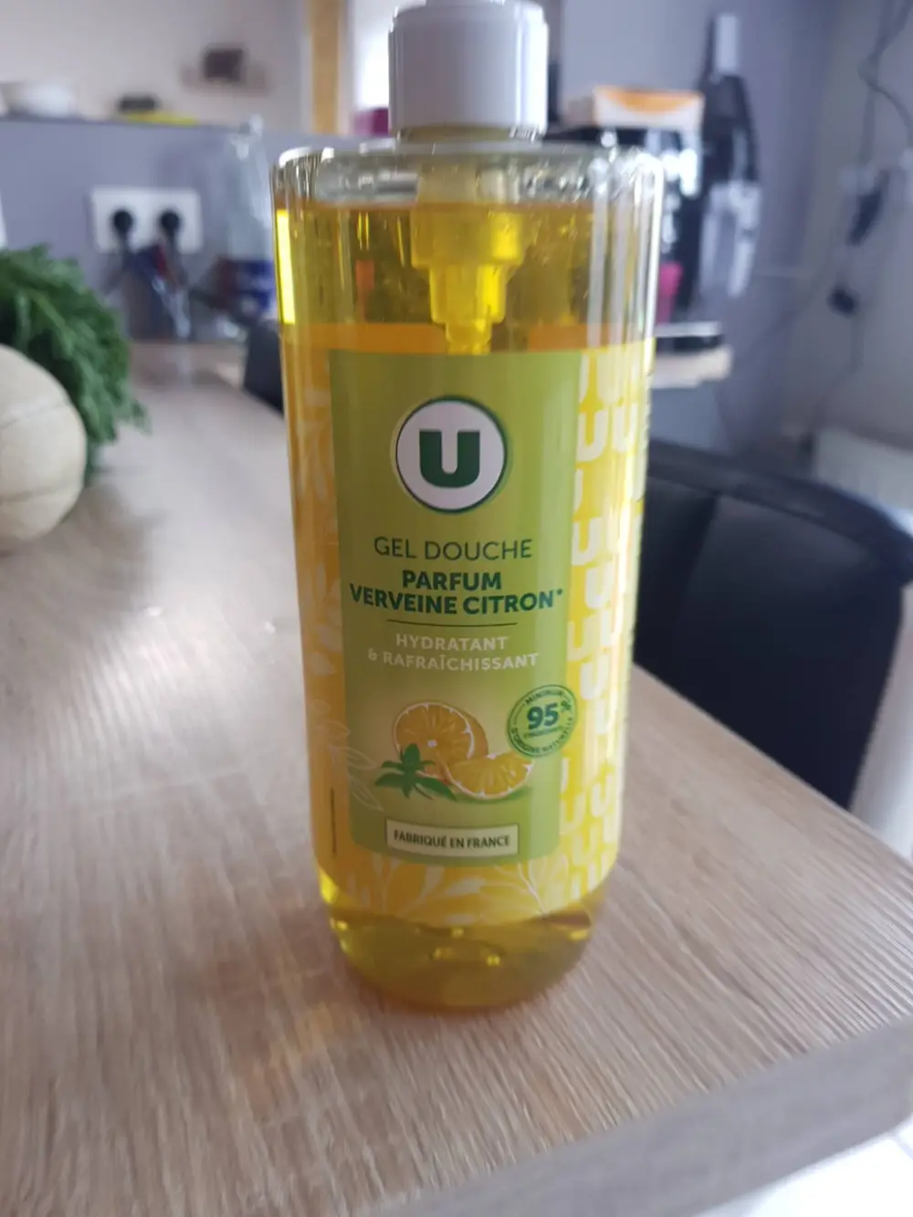 BY U - Gel douche parfum verveine citron