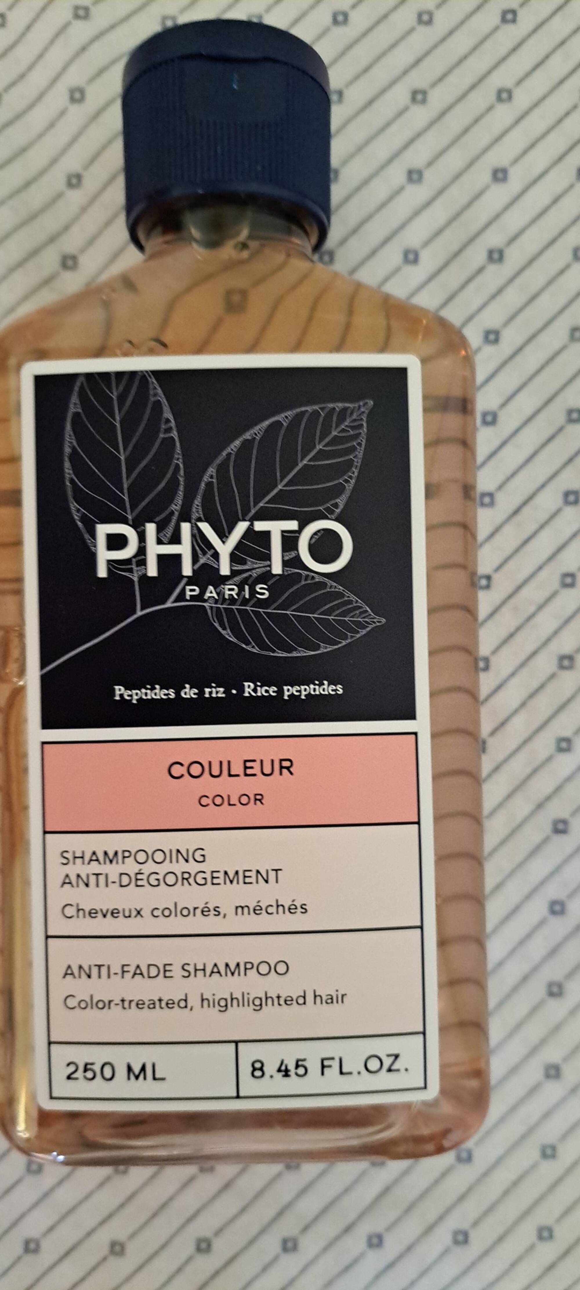 PHYTO PARIS - Shampooing couleur anti-dégorgement 