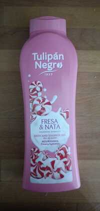 TULIPÁN NEGRO - Fresa & nata - Bath and shower gel nourishing