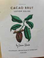 SAVON STORIES - Cacao brut - Lotion solide
