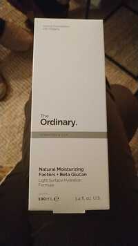 THE ORDINARY - Natural moisturizing factors + Beta glucan