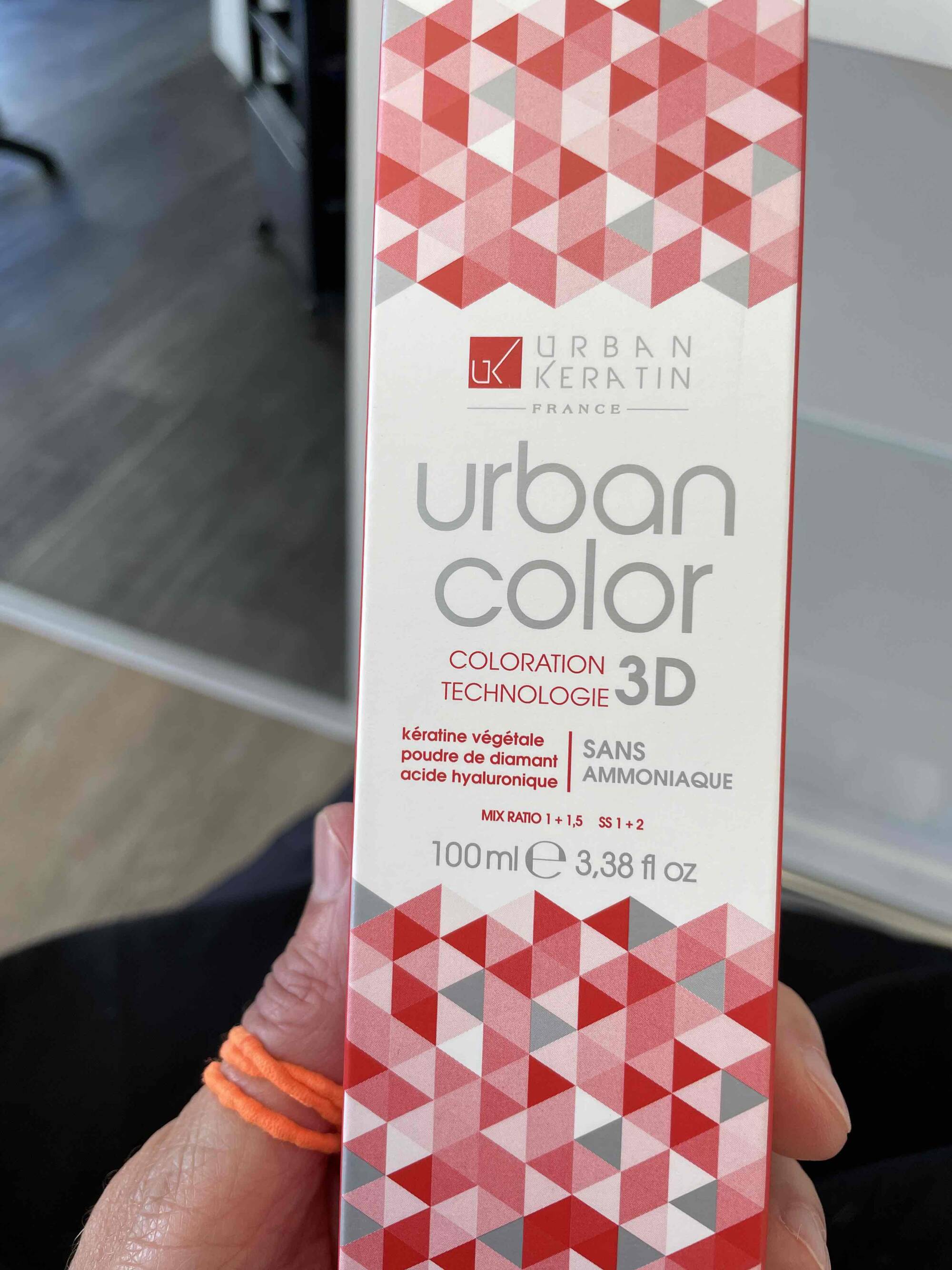 URBAN KERATIN - Urban color 3D -  Crème de colorante