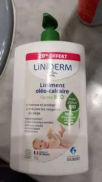 LINIDERM - Liniment oléo-calcaire certifié bio