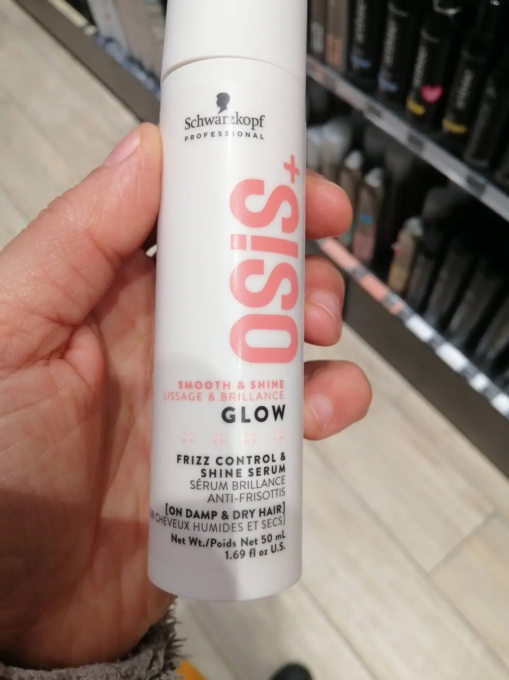 SCHWARZKOPF - Osis+ - Sérum brillance anti-frisottis