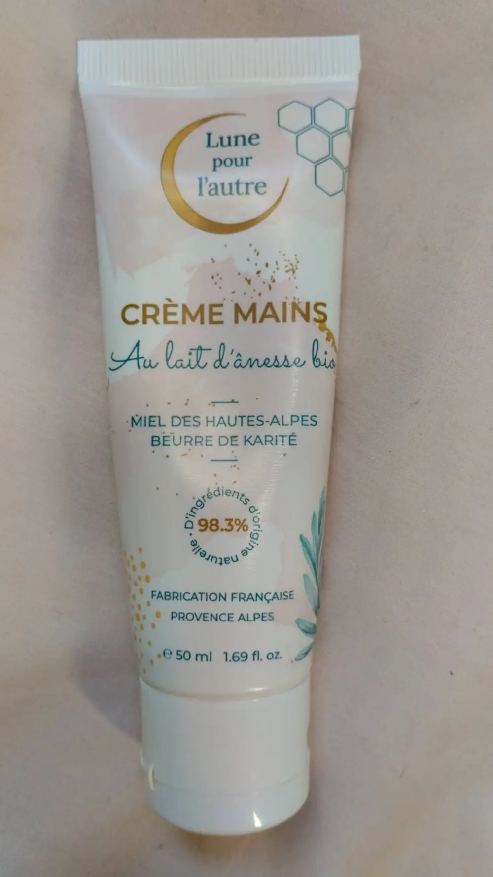 LUNE POUR L'AUTRE - Crème mains au lait d'ânesse bio