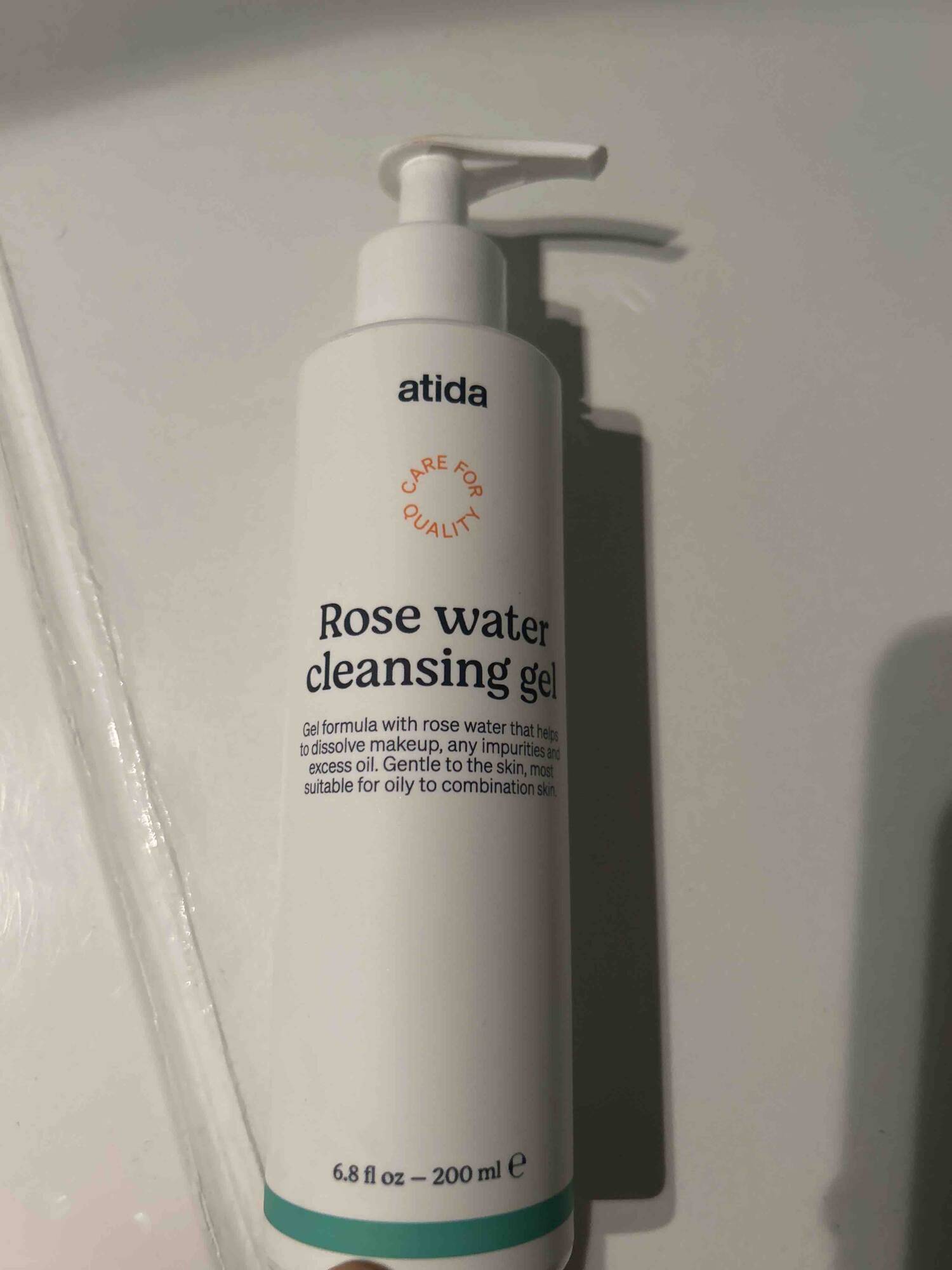 ATIDA - Rose water cleansing gel
