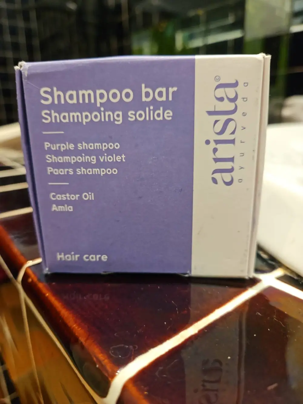ARISTA AYURVEDA - Shampooing solide violet