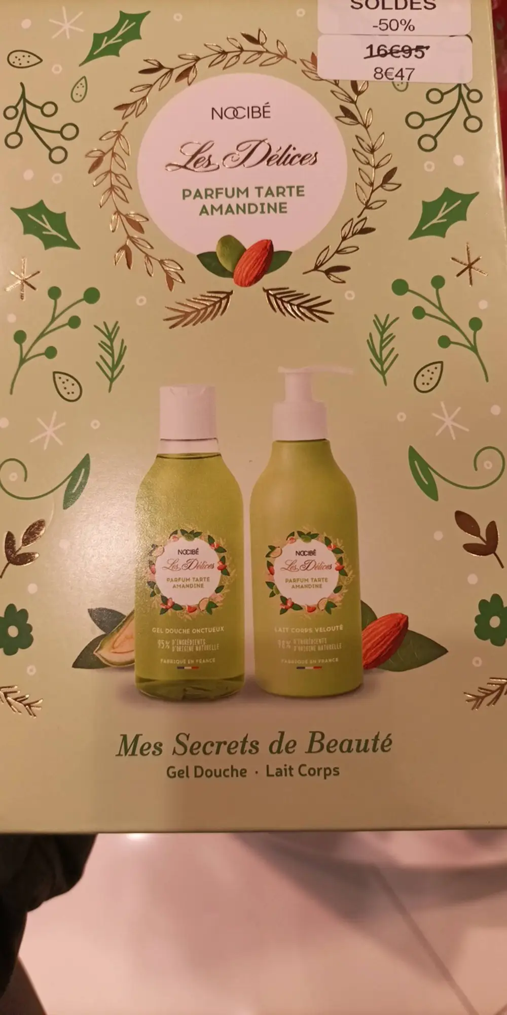 NOCIBÉ - Les délices - Gel douche onctueux & Lait corps velouté